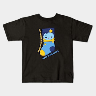 ROCK YOUR SOCKS Kids T-Shirt